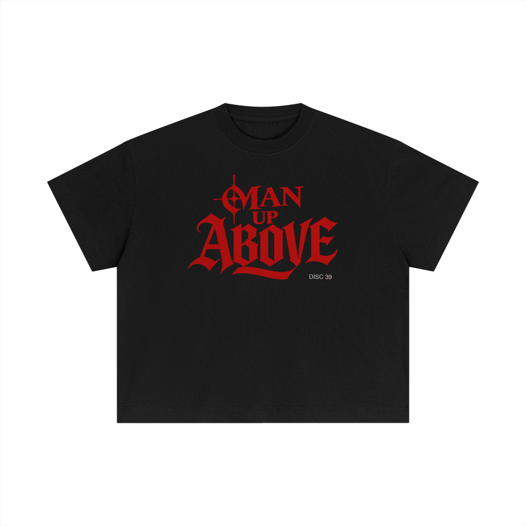 MAN UP ABOVE  Boxy T-Shirt