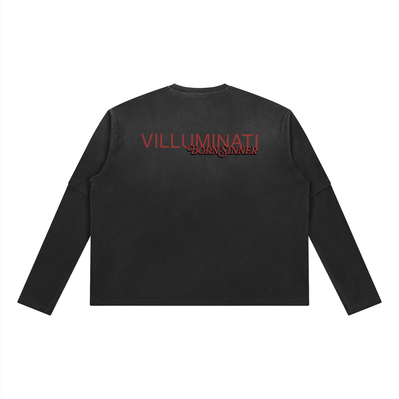 VILLUMINATI Wash Layered T-Shirt