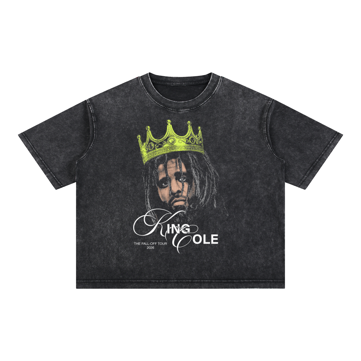 KING COLE Wash Boxy Tee